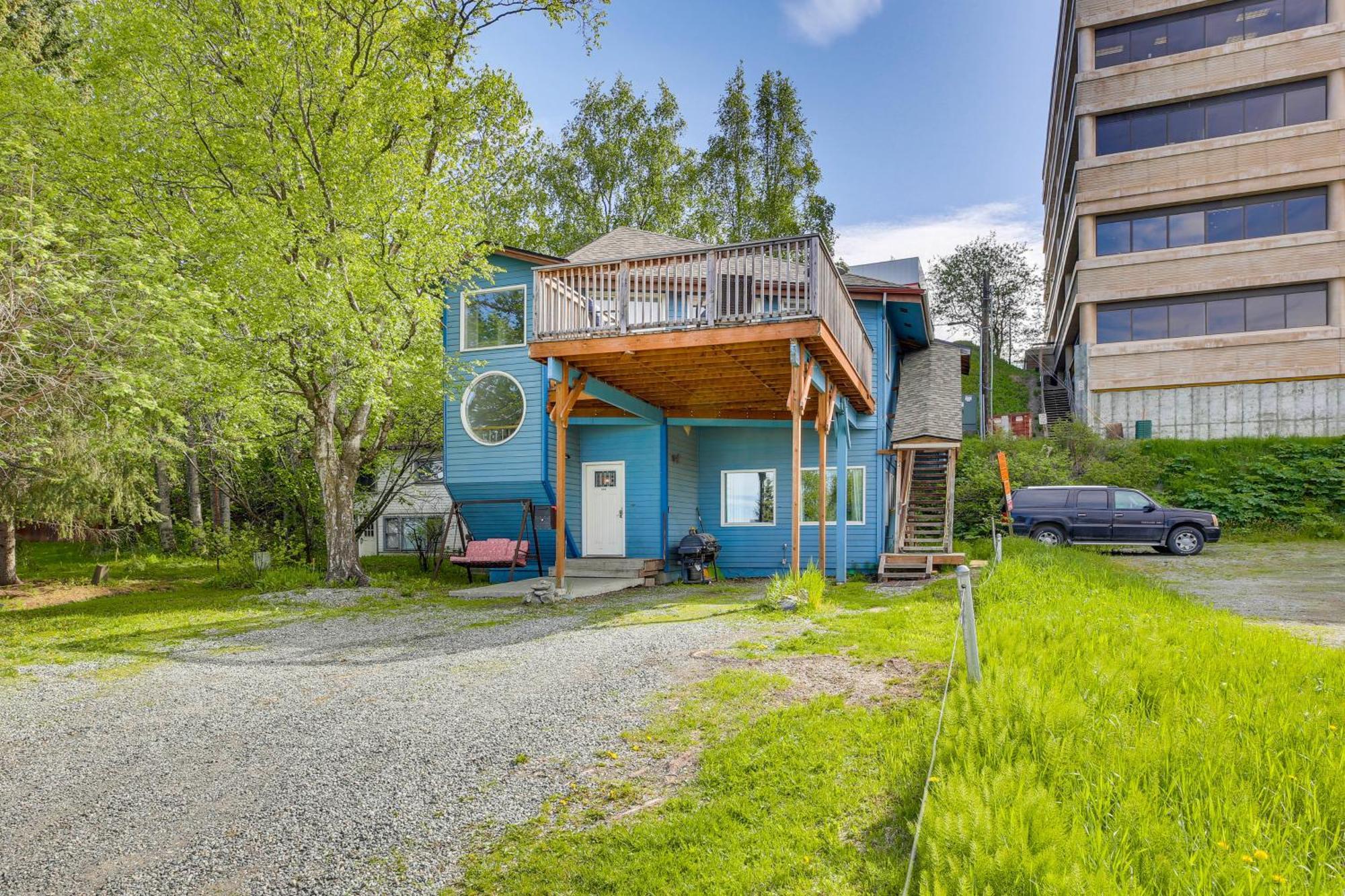 شقة Rustic Anchorage Hideaway Walk To Coastal Trail! المظهر الخارجي الصورة